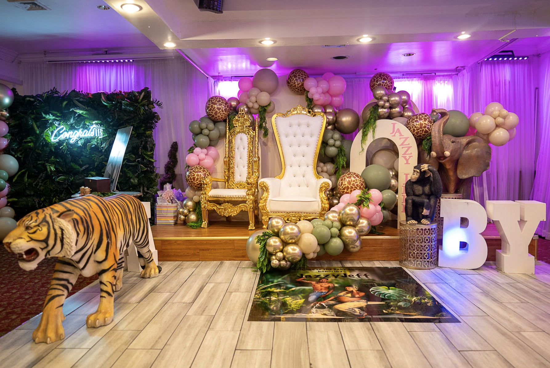 Animal Themed Center Stage with Full Size Props
