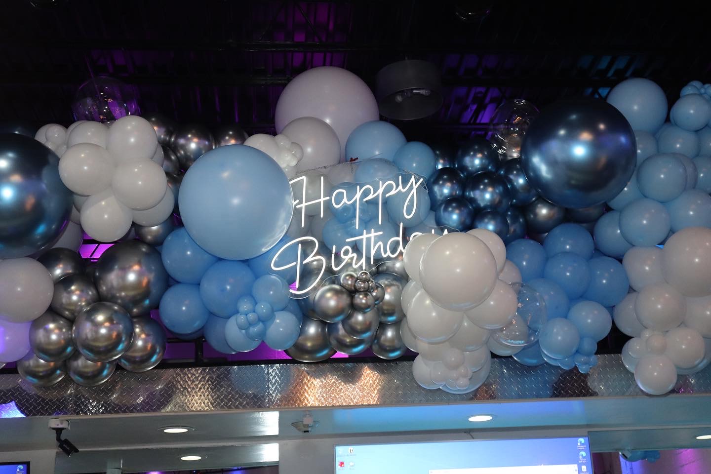 Brianna's Royal Sweet 16 — Balloon Display