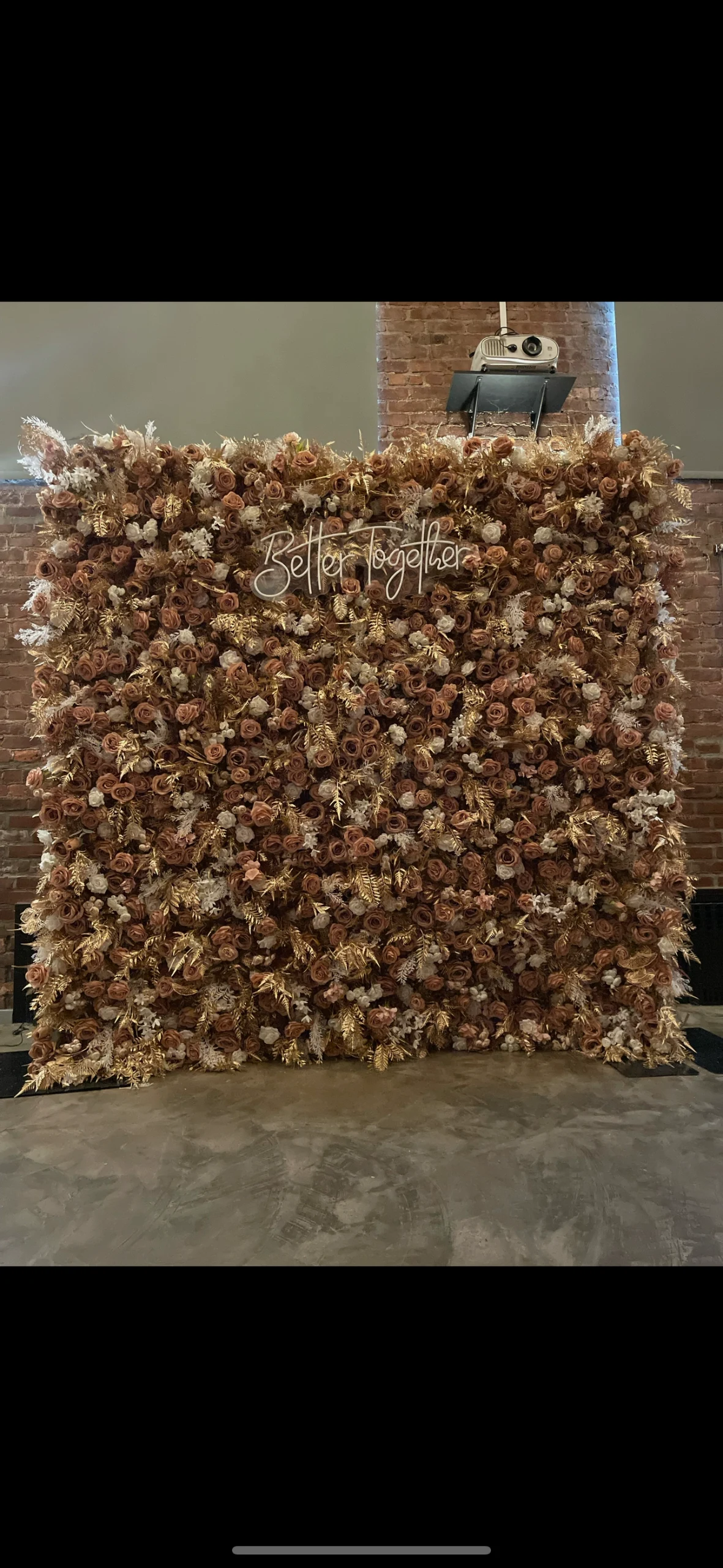 Floral Wall Rentals — Style 5
