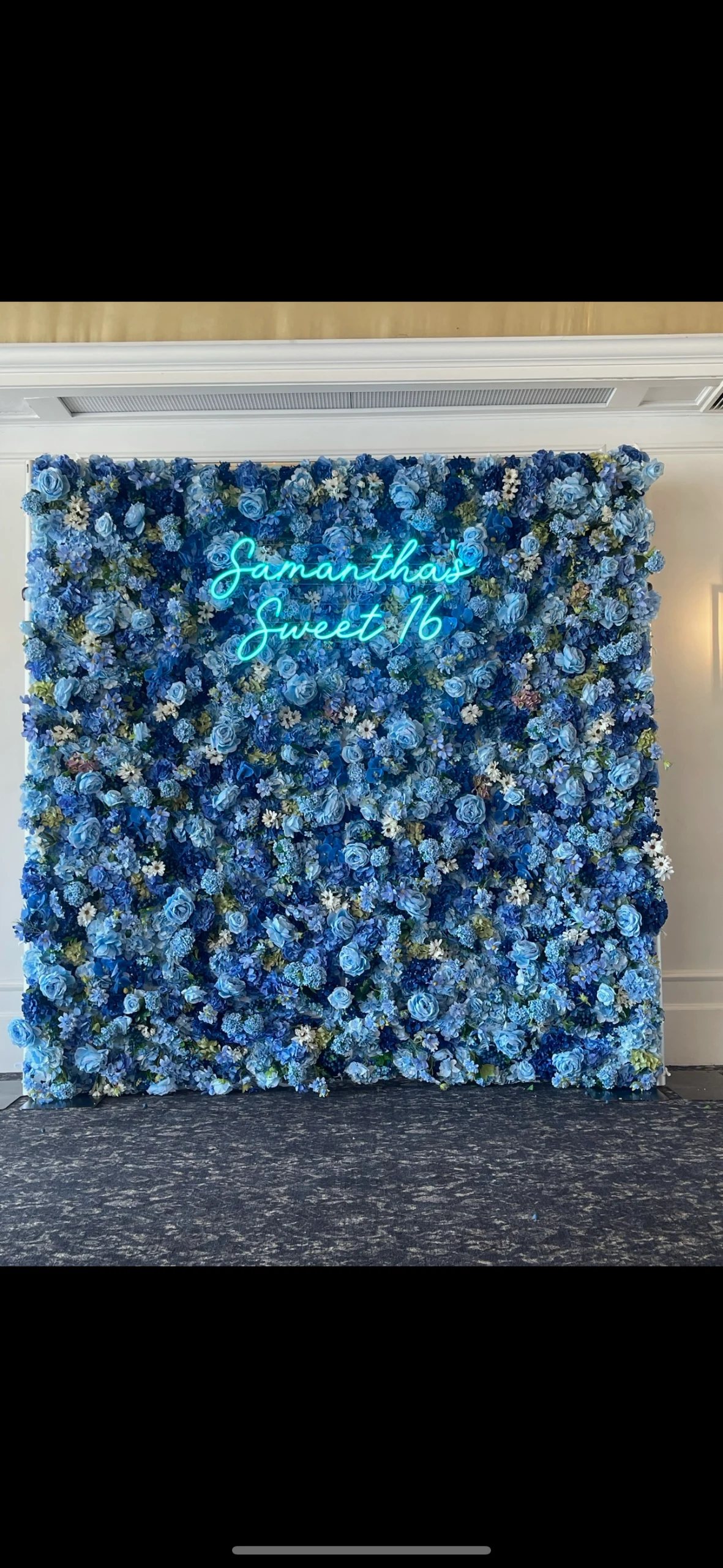 Floral Wall Rentals — Style 6